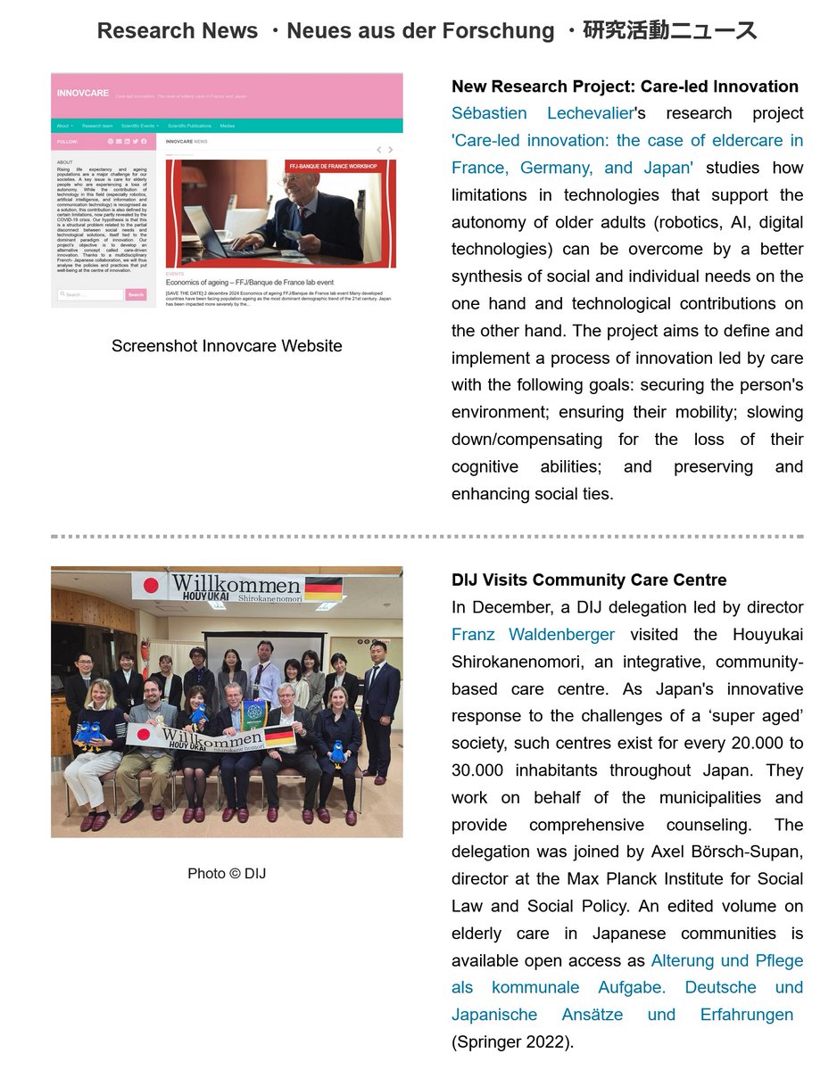 dij_tokyo's tweet photo. What's new at the DIJ? Check out the winter issue of our #DIJNewsletter for updates on our publications, events, team, Alumni & more @webertweets @DolfNeuhaus @barbGhawaii @CarolaHommerich @julia_muench @FritzBreithaupt @hiroosa @DWIH_Tokyo @stenweber https://t.co/zT3unAp4FG https://t.co/3K0VUnQxrI
