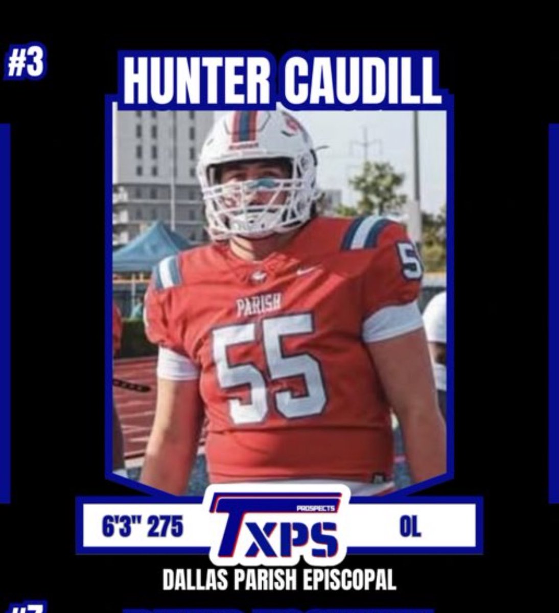HunterCaudill26's tweet photo. Thank you @TXPrivateFBGuy for naming me the #3 OL in the state of Texas!  #unfinishedbusiness 

@coachnovakov @CoachJHeath @ParishSports @ParishFootball @RecruitParish https://t.co/JCbnoLT9FQ