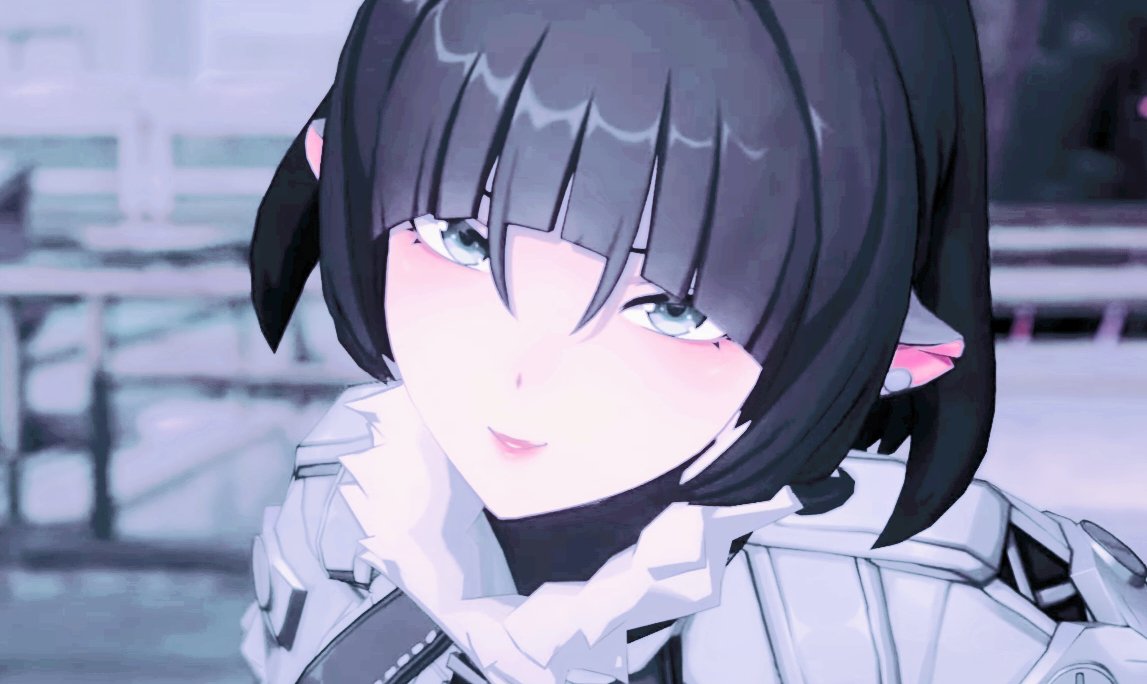 ┄──  

   The wickedness and mystery left her demeanor as she adjusted her stance; appearing much more relaxed and soft. 

   ❛ Ah' I don't want your money; I just want to know who you are,  what you are, and give your time and attention to me~  ❜

  She purred softly.