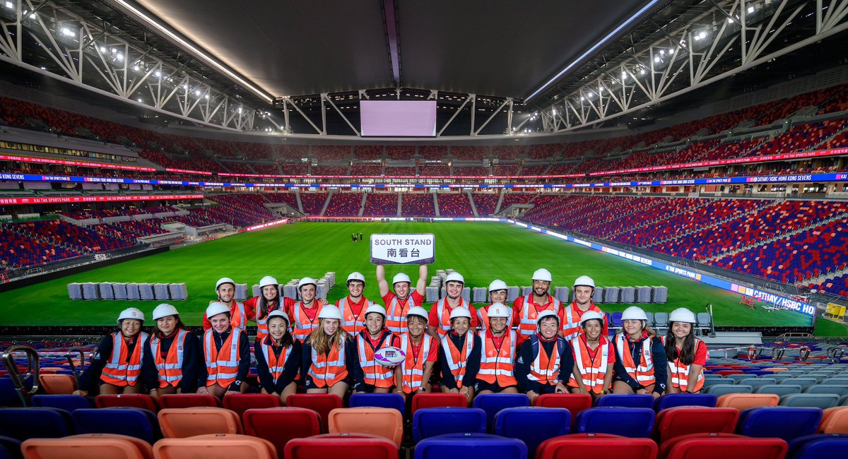 Hong Kong China men’s and women’s 7s stars and coaches took a tour of their new Kai Tak Stadium home last week, as we prepare for the Melrose Claymores competition at the 2025 Cathay/HSBC Hong Kong Sevens 🏟️

Read more at: hksevens.com/news/hong-kong…

#HK7s #hkrugby