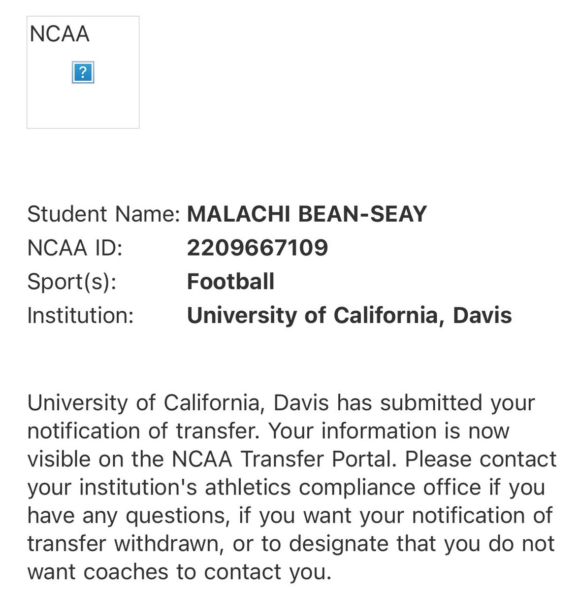 Malachi Bean-Seay tweet media