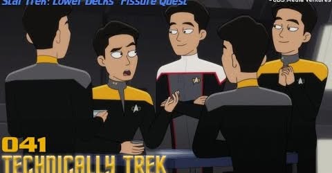 DennisKoch10's tweet photo. Technically Trek Ep. 41 Star Trek: Lower Decks "Fissure Quest"
Dave Prime
#StarTrekLowerDecks #LowerDecks #StarTrek #TechnicallyTrek #DTFam
As we reach the penultimate episode of Lower Decks, we find an alternate crew working hard at negating all the spatial fissures that have been opening up throughout the quadrant, but being Star Trek ... things don't go quite according to plan. Will they succeed or fail? What consequences will they have to face? Let's talk about it!
https://t.co/VNKCxmh65s