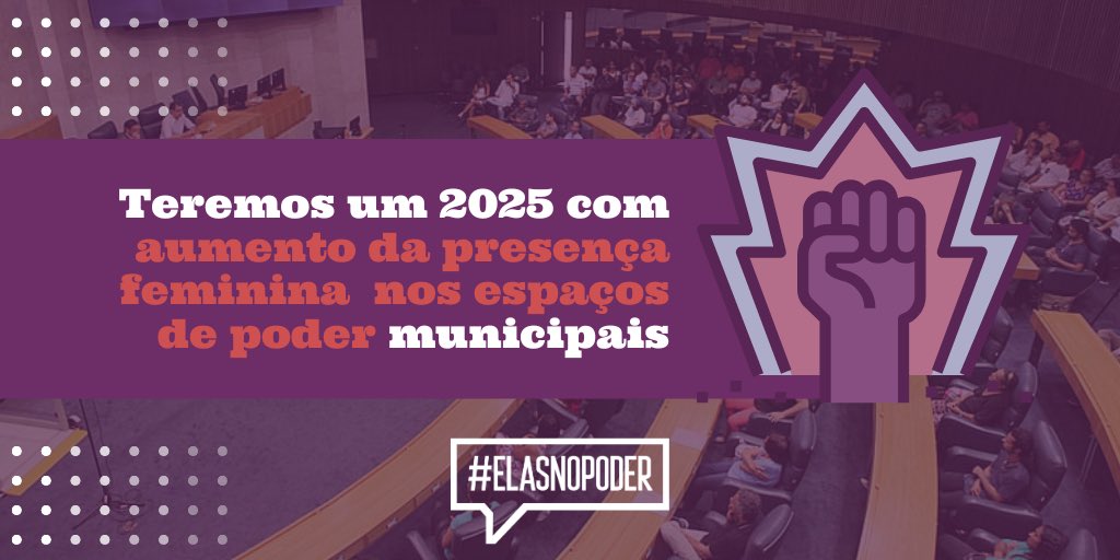 elasnopoderbr's tweet photo. ELEIÇÕES 2024:

A #ElasnoPoder organizou o "Laboratório das Eleições Municipais",  utilizando dados do TSE, e analisou o resultado das eleições  para nos ajudar a entender os desafios e avanços da representatividade feminina na política.
 
📊 Vem conferir os principais números: https://t.co/FqgMHTangd