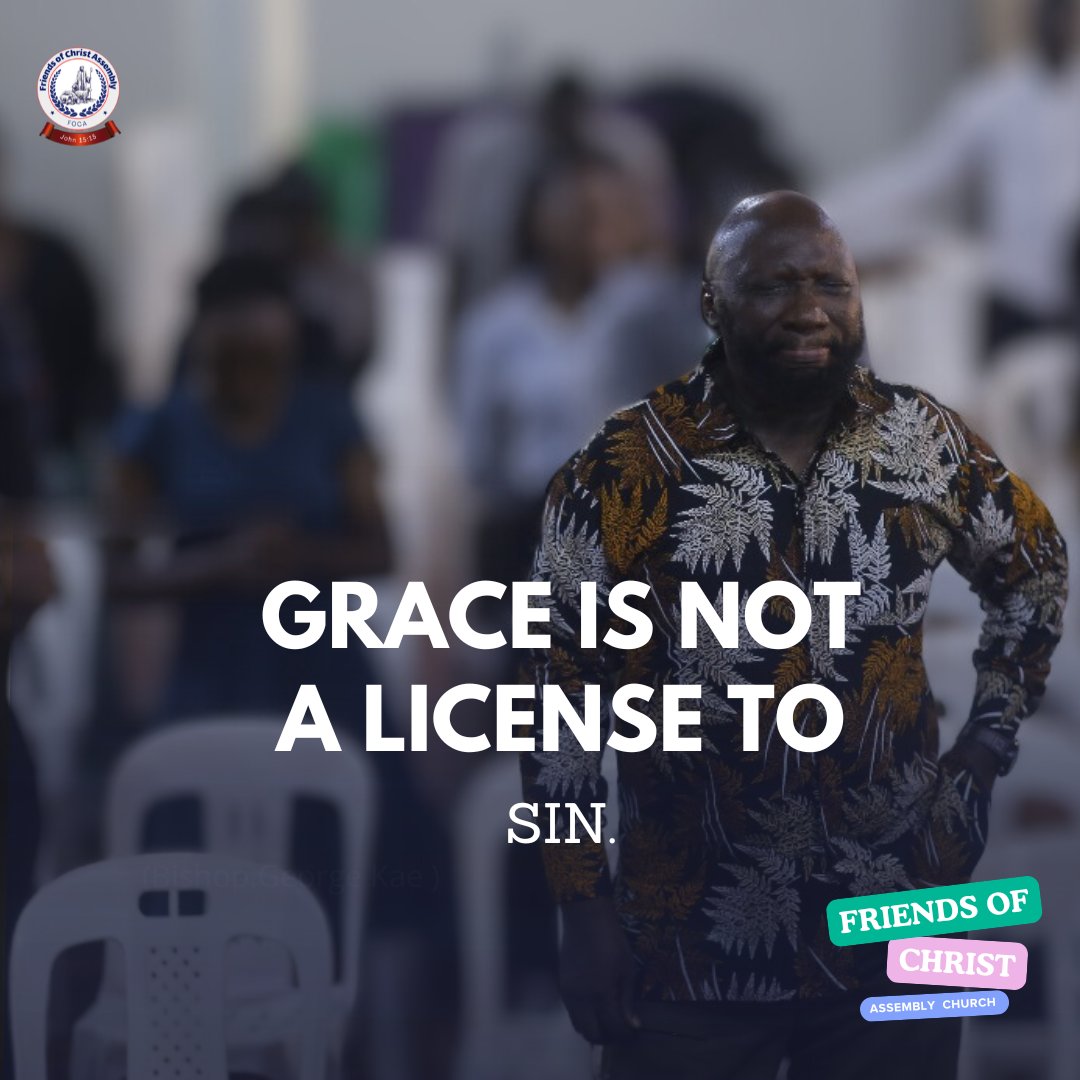 PGeorgeKasirye's tweet photo. Grace is not a license to sin! https://t.co/EutzSkWPix