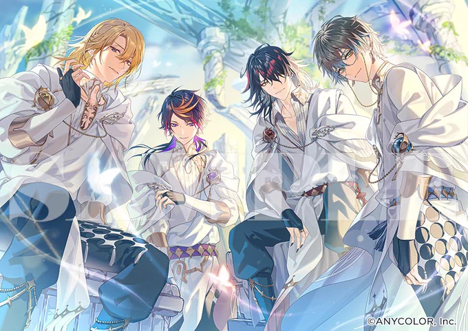 NIJISANJI EN「Luxiem 3rd Anniversary」グッズの撮り下ろしビジュアルを担当させていただきました!ご活動3周年、おめでとうございます#Luxiem 