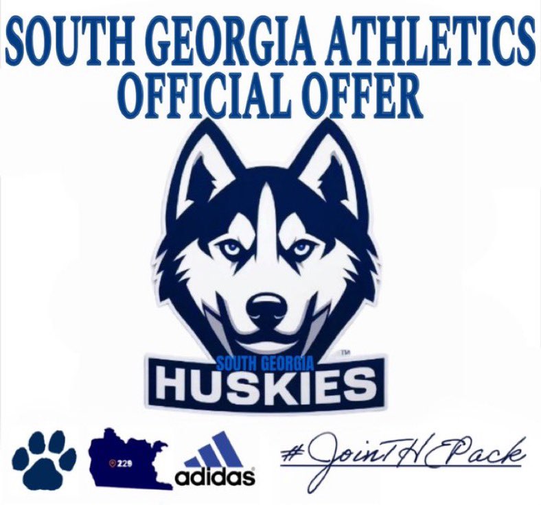 After a great conversation with @CoachMorris17 I am blessed to receive an offer from South Georgia Huskies <a href="/Coach_Sophia/">Josh Sophia</a> <a href="/thurstonishere/">Stevie Thurston</a> <a href="/NorthRowanFB/">North Rowan Football</a>