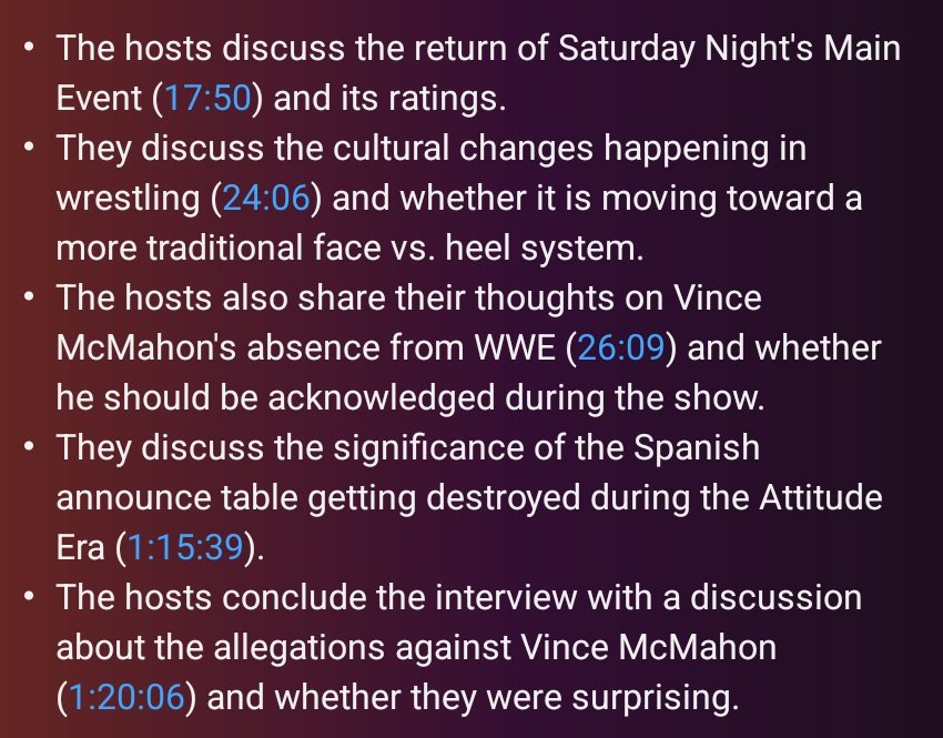 VOC Nation Wrestling Network (@vocnation) on Twitter photo This week's <a href="/WWHVOC/">Wrestling with History Podcast</a> features Tito Santana! If that doesn't compel you to listen, maybe this AI summary will:
open.spotify.com/episode/74Fu79… This week's <a href="/WWHVOC/">Wrestling with History Podcast</a> features Tito Santana! If that doesn't compel you to listen, maybe this AI summary will:
open.spotify.com/episode/74Fu79…
