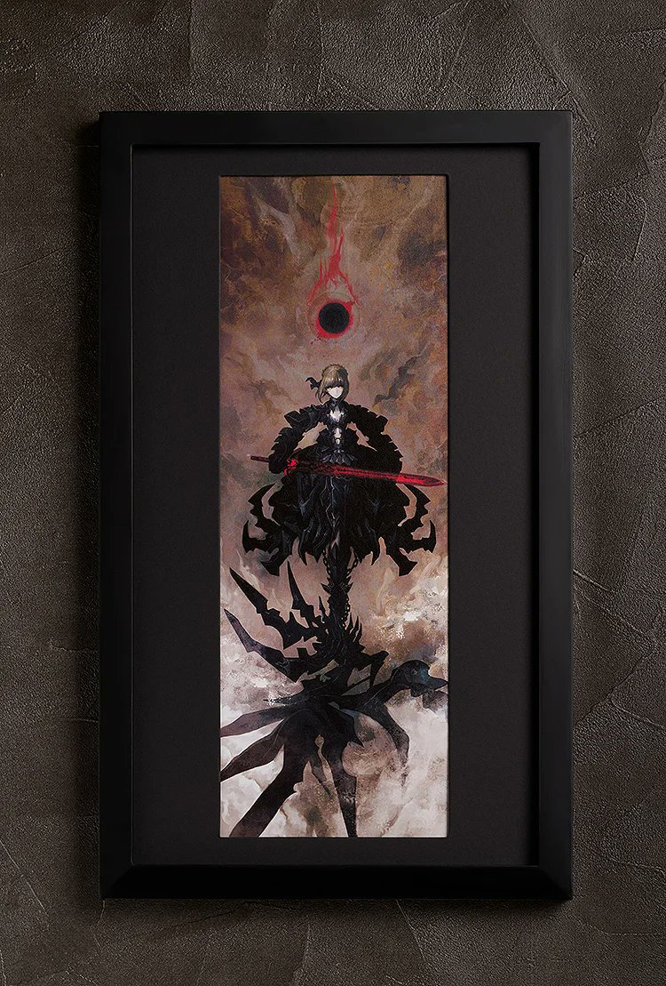 コラボパッケージ　複製原画付き　fate huke 再販版　セイバーオルタ