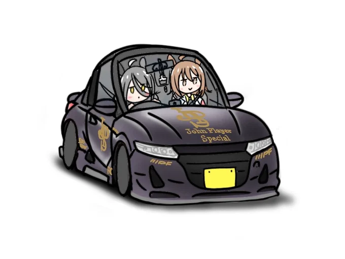 #お前ら自分の愛車の絵描いてみろ車歴です 