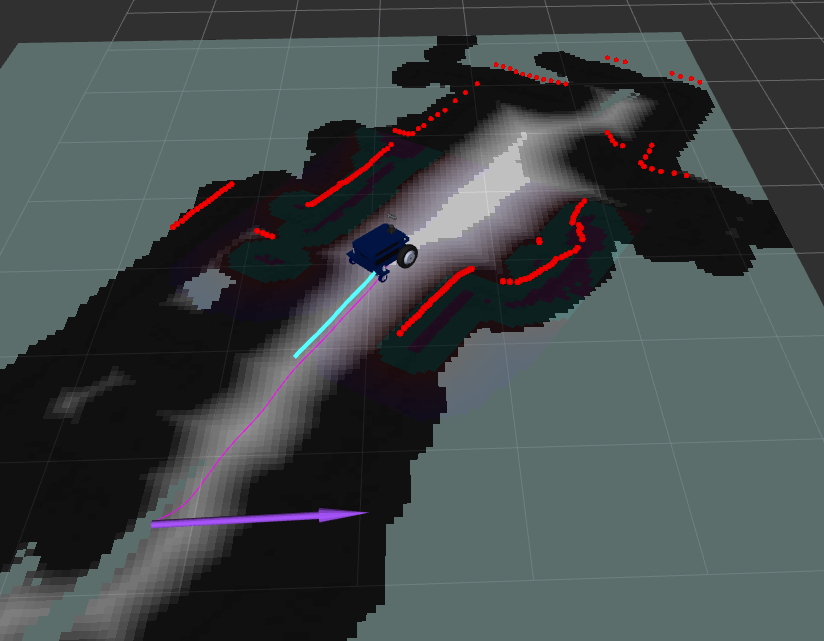 mattadc's tweet image. Day 5 of learning robotics and ros. Testing autonomous driving with nav2. Because so much amazing functionality exists already, it's an interesting teaching modality to show the entire workings of a complex system and then peel back the layers to see how it's done. I love it.