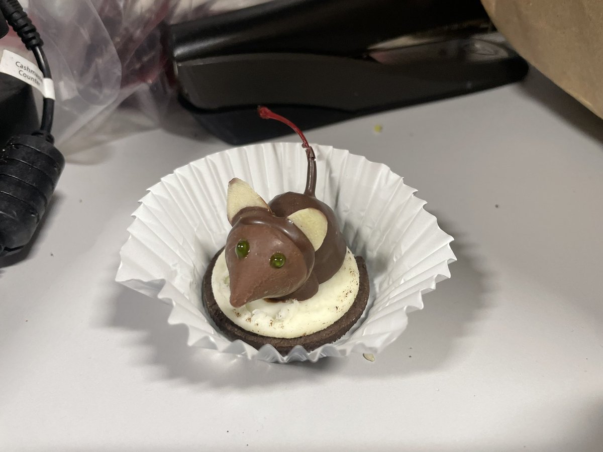 wormsoups's tweet photo. you can give a mouse a cookie but you can also give your baristas a mouse cookie https://t.co/17r5afCaDq