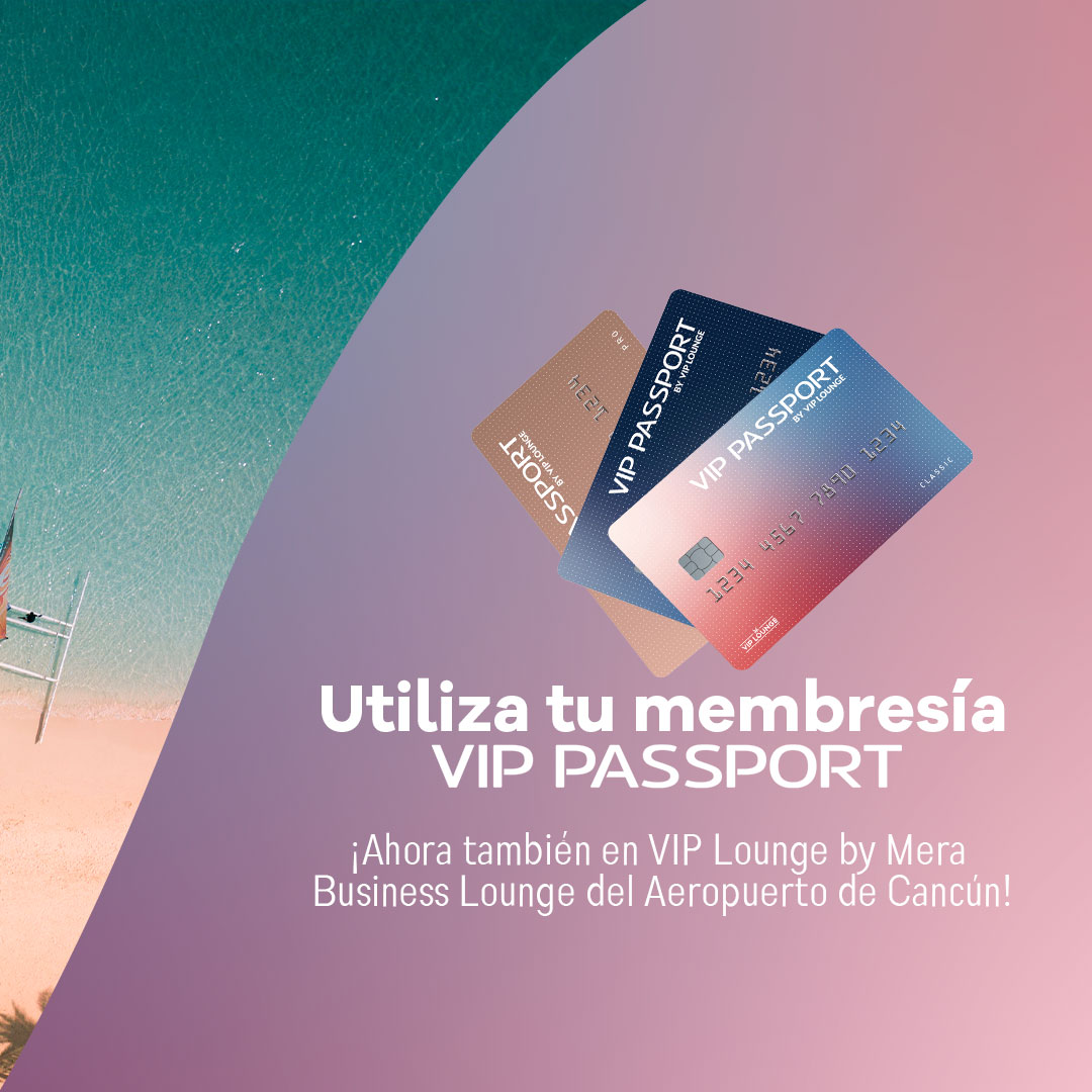 aeropuertosGAP's tweet photo. Tu membresía #VIPPassport te abre las puertas de la comodidad y exclusividad, ahora también en las Business Lounge by MERA del Aeropuerto de Cancún. 🌴✈️ Vive la experiencia VIP desde el inicio hasta el final de tu viaje. ¿Ya tienes la tuya? #VIPLounge https://t.co/OazoPYU9Vk https://t.co/Eu19IYCZiD