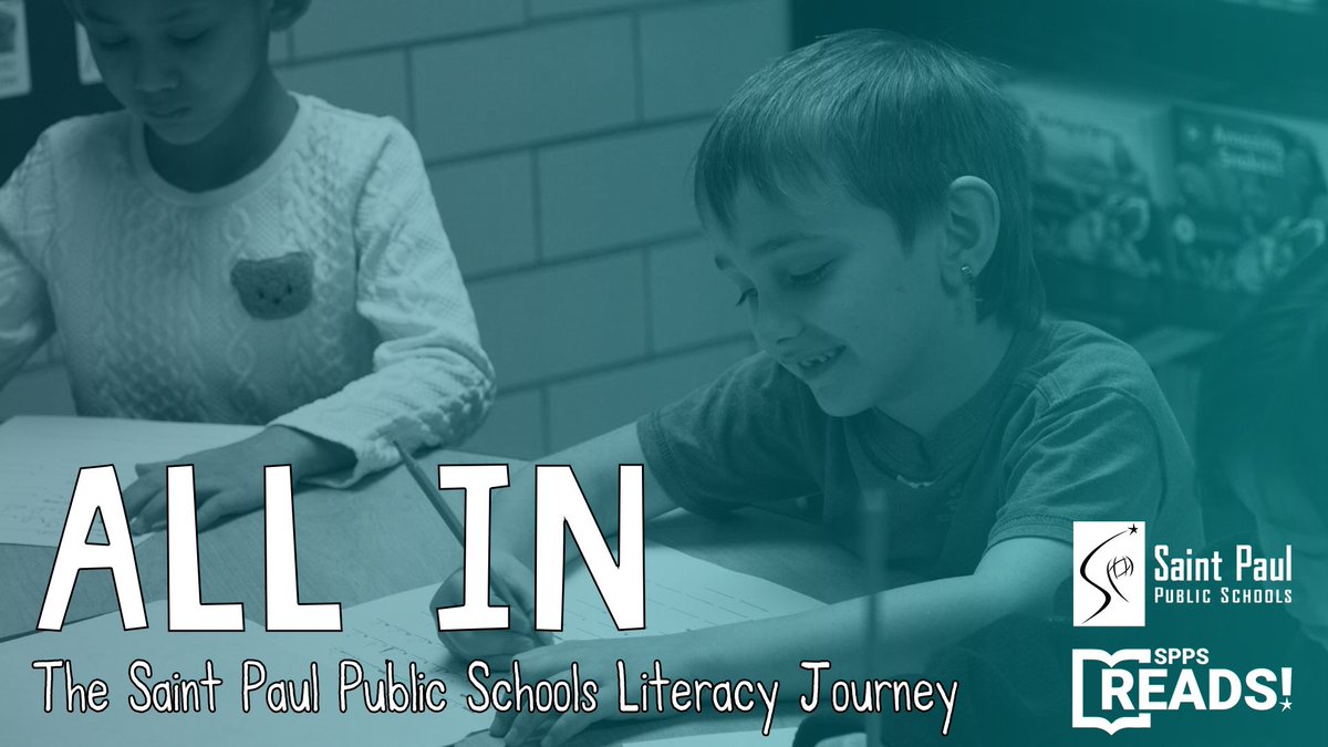Our four-part docuseries: "All In: The Saint Paul Public Schools Literacy Journey" is now available for viewing at spps.org/academics/teac…. #sppsreads
