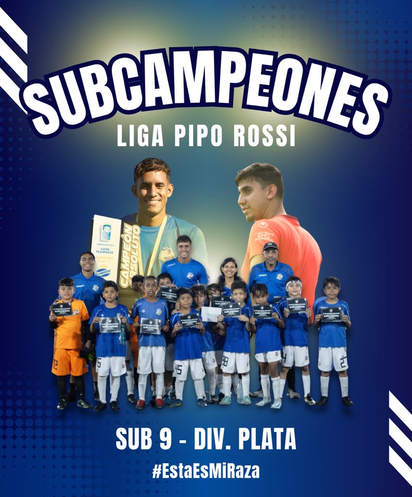 FELICIDADES A NUESTROS SUBCAMPEONES ABSOLUTOS 🏆

Nuestra categoría Sub 9 - Div. Plata demostró lo mejor en cancha el día de hoy 🤩

Felicidades muchachos lo dieron todo 😍

#EstaEsMiRaza 💙❤️
#RazaAtletica 💙❤
#TodosSomosDeRaza 💙❤
#academiadefutbol
#fuertetiuna