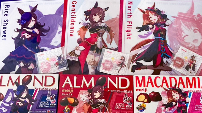 コラボ期間被ってチョコが無限に増えていく 