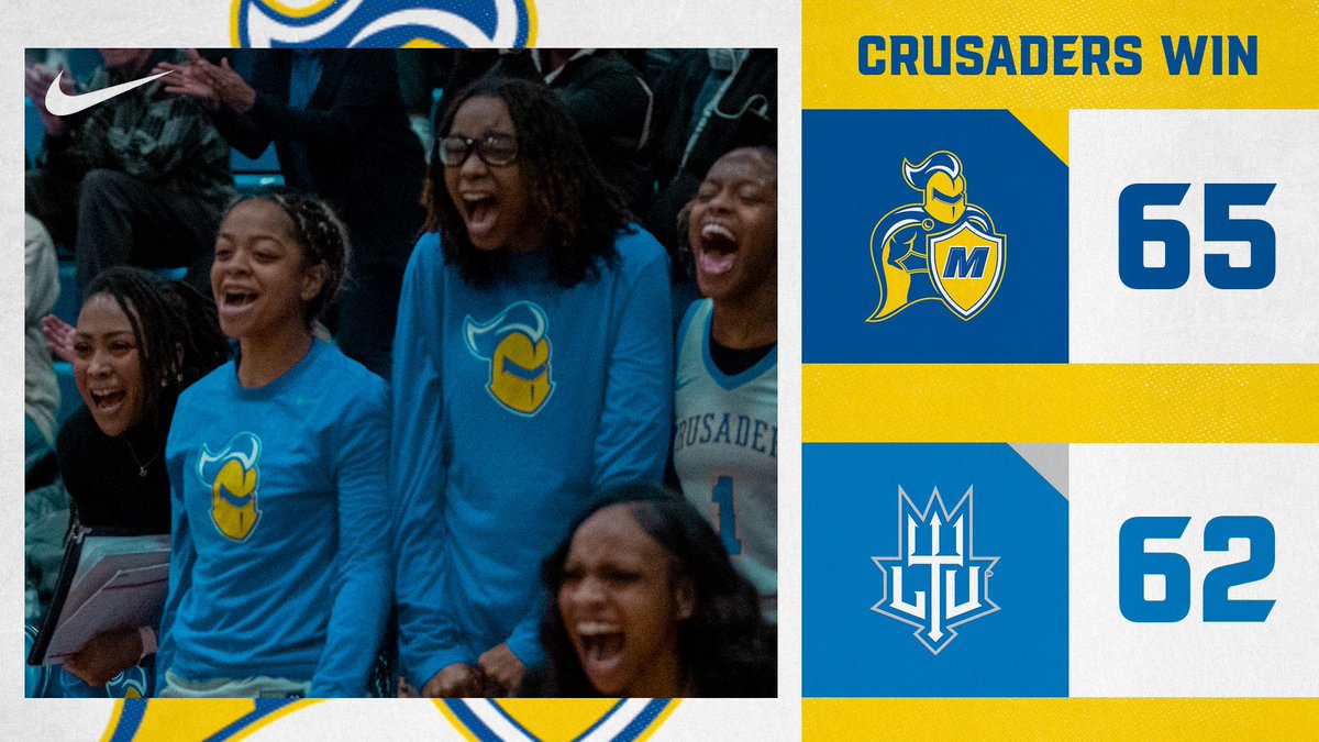 FIVE STRAIGHT‼️⚔️

3️⃣ Moore - 18 pts, 7-7 FG, 11 rebs
0️⃣ King - 14 pts, 5 rebs, 2 stls
5️⃣ Jennings - 10 points, 5 rebs, 5 stls
1️⃣2️⃣ Jungwirth - 10 pts, 5-7 FG, 6 rebs

#CrusaderNation