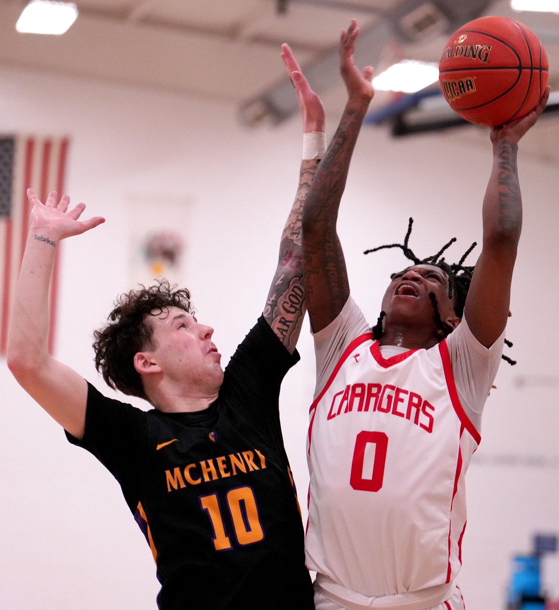 BillGaither's tweet photo. Men's basketball vs. McHenry County gallery is up! 📸: https://t.co/aXyb45JsAA #ChargeUp #NJCAABasketball https://t.co/VcwZKi1ic4