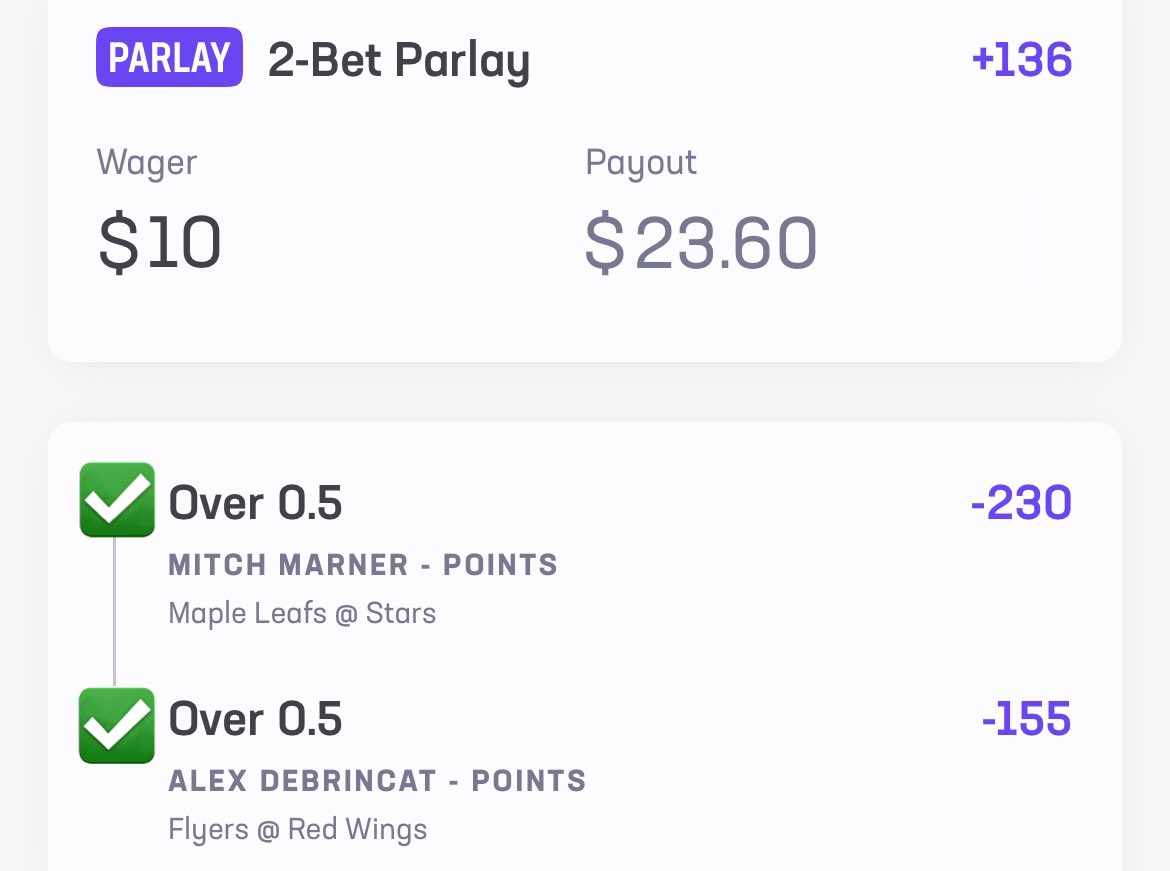 NHL cash in the <a href="/BetLeveling/">Bet Leveling</a> premium discord!! ✅🔐

Join now!! ONLY $5 + free month!! 👀
whop.com/betleveling

#NHLBets #HockeyX