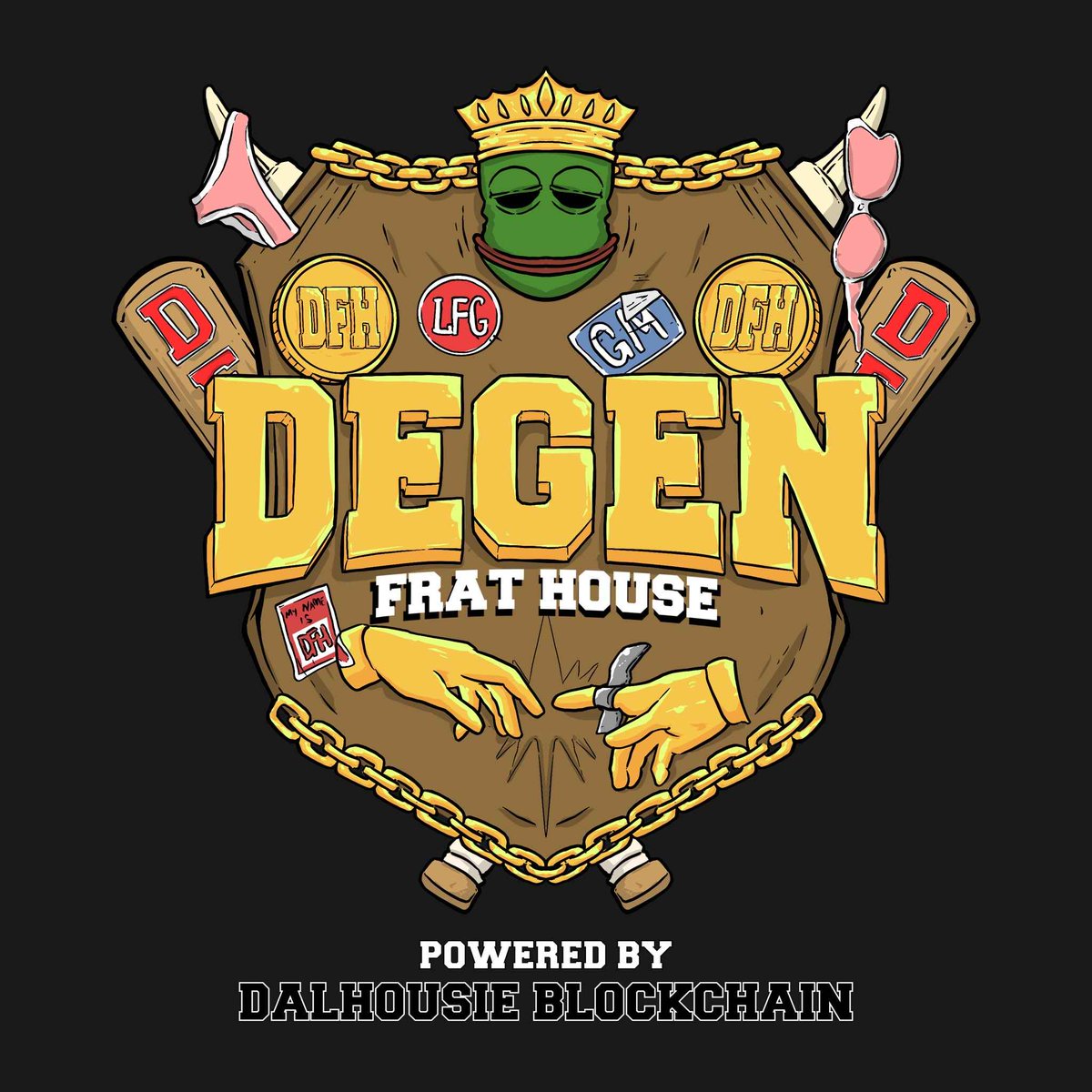 After the explosive projects of <a href="/daosdotfun/">daos.fun</a> , the next name for us to follow is FRAT. The first university backed DAO. Created, managed, and executed by the Dalhousie Blockchain Society. Every holder will have a voice through our governance structure, effectively allowing the