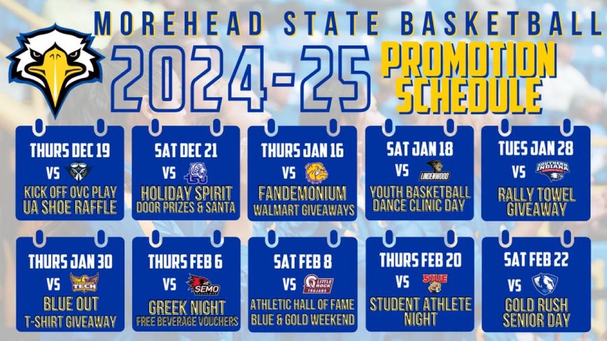 OVC Starts tomorrow. Hope to see you at Johnson Arena!  SkoEags!