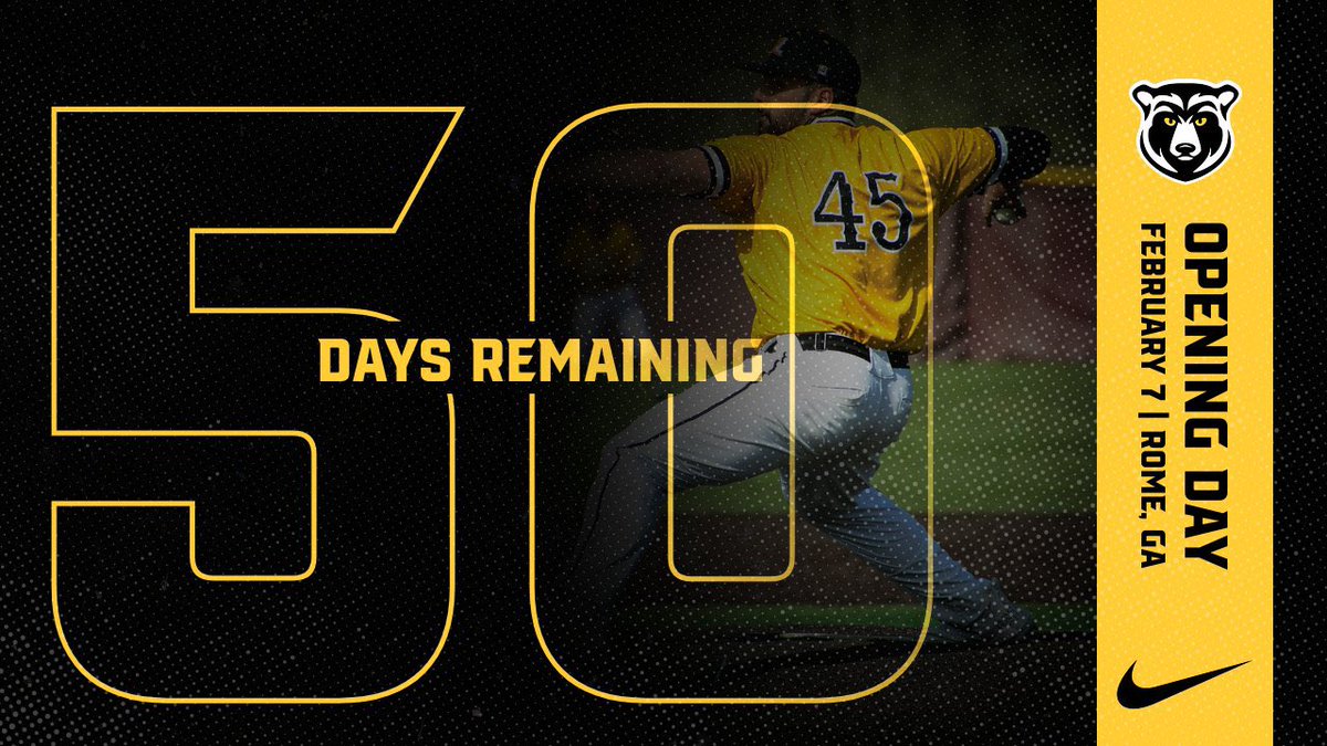 ToppersBaseball's tweet photo. Officially 50 days until Opening Day

#GoWLU | #TopperNation https://t.co/vdfPy9EzTT