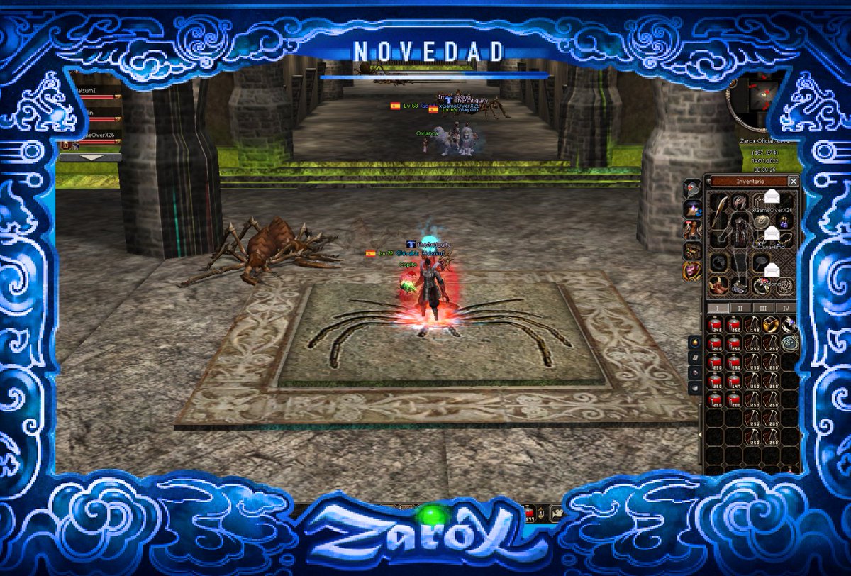 Memorias de Zarox

Hola gente linda de Zarox siguiendo con el evento para dar un paseo por el pasado del Servidor Zarox.
Nuestro Usuario leprechita nos enseña el proceso de leveo del 19-01-2022 <3