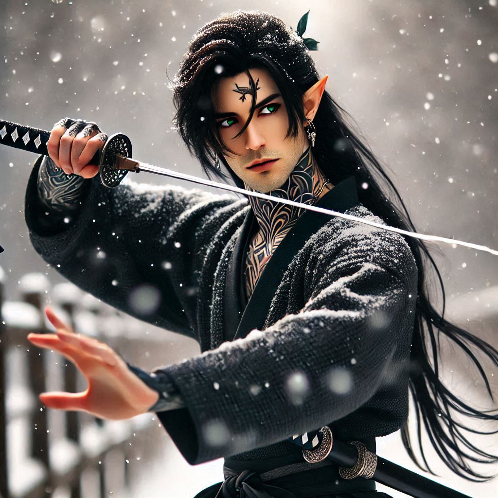 ButterPecanP1e's tweet photo. #AIArt #Elves #SamuraiElf https://t.co/AK8LrZhjt8