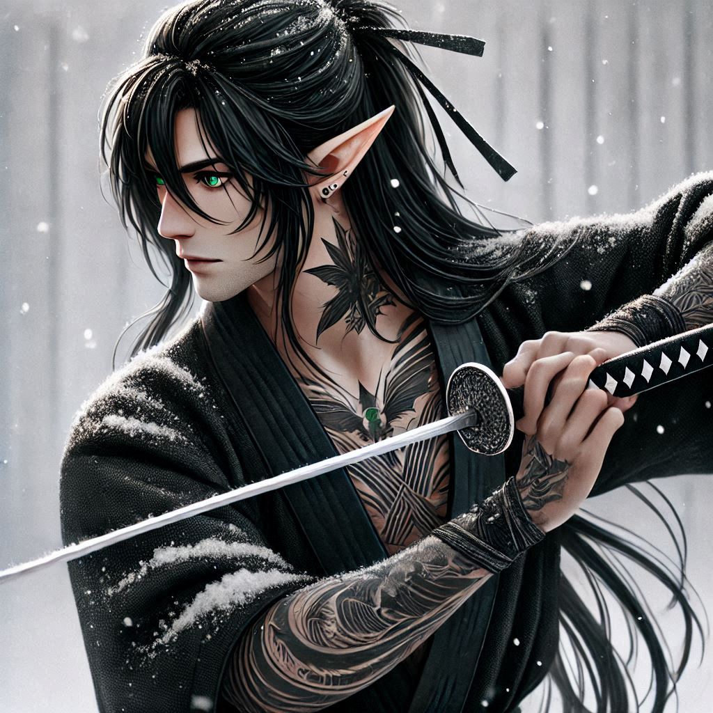 ButterPecanP1e's tweet photo. #AIArt #Elves #SamuraiElf https://t.co/AK8LrZhjt8