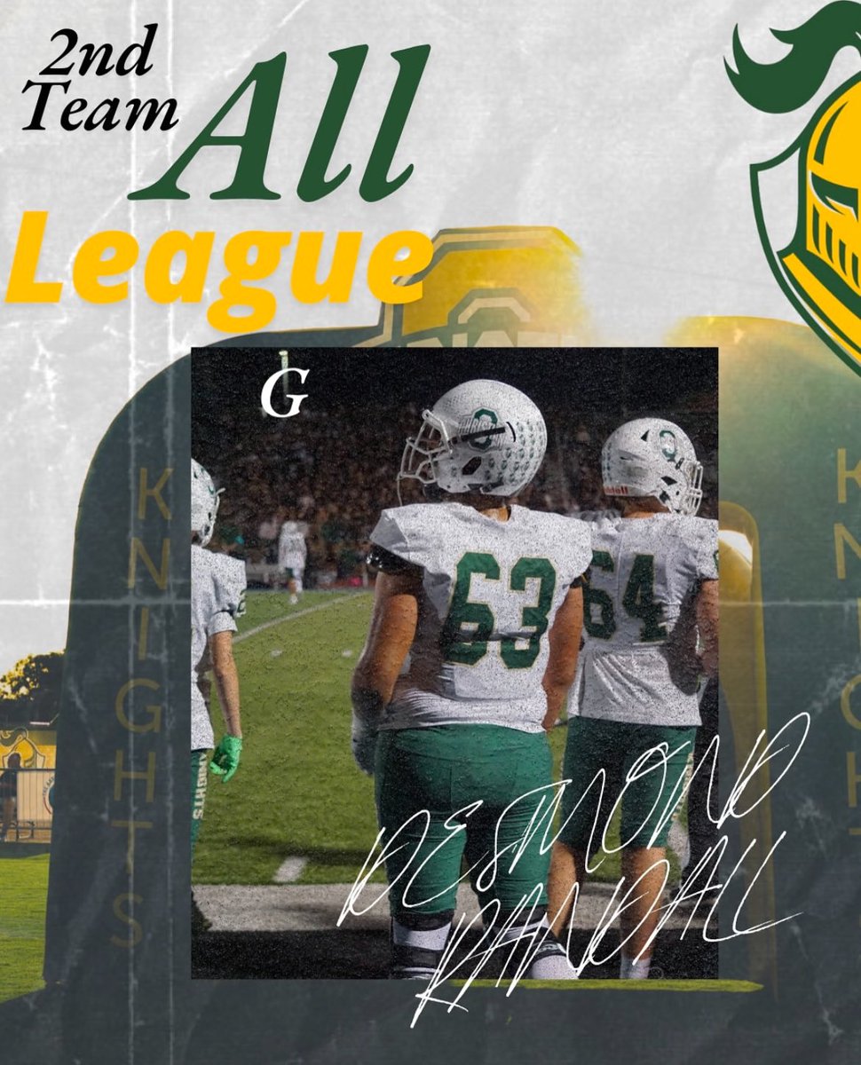 Blessed to be named 2nd team all-league. Going for first team next year!!!
<a href="/lacheltqba/">Andrew Lachelt</a> <a href="/Iam_CoachDrew/">Andrew Garcia</a> <a href="/MikeStauffer/">CoachStauffer🇺🇸</a> <a href="/OC_Knights_FB/">OC Knights Football</a> <a href="/dthedeacon/">Dejon Jernagin</a>