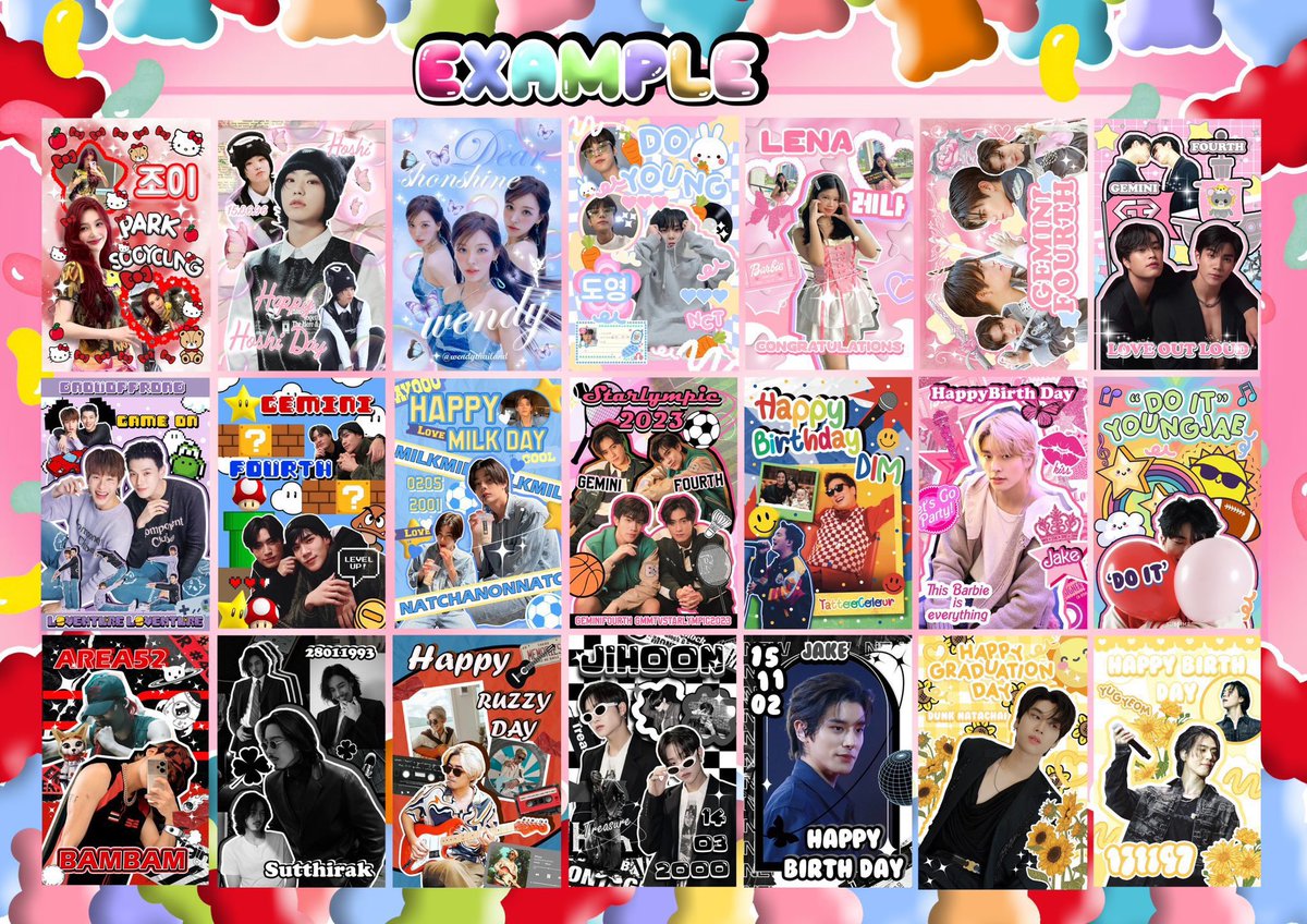 💖รับทำของแจก+รับทำพรีวิว✨💫 tweet media