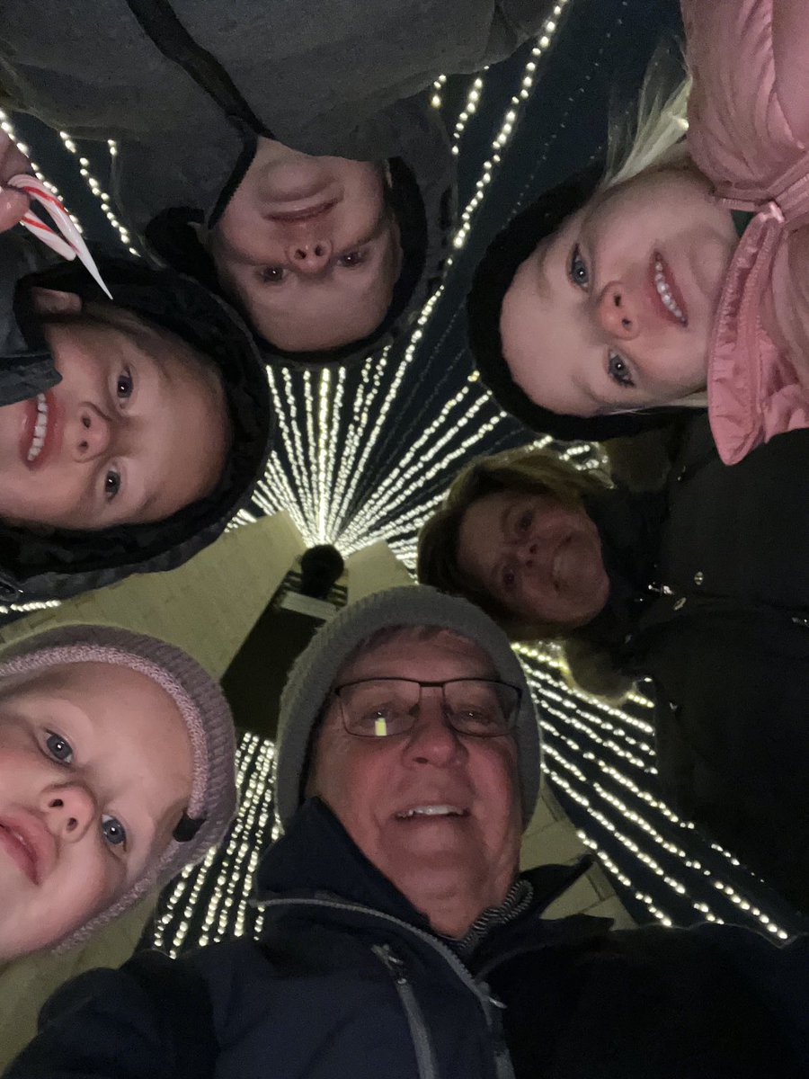 Things are looking up for my grandkids. Merry Christmas.