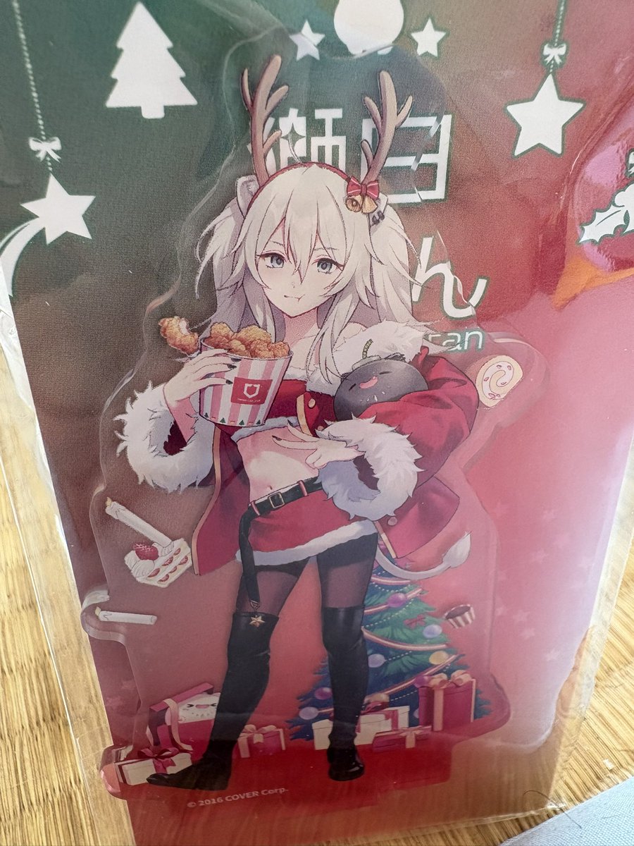 アクスタはサンタししろんでした。
₍₍ ( ๑॔˃̶◡ ˂̶๑॓)◞♡ｳﾚﾋﾟｰ