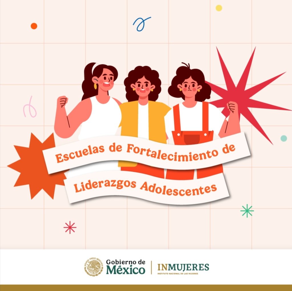 mujeresgobmx's tweet photo. Las #EFLA son un espacio de aprendizaje, seguro y amigable para que las niñas y adolescentes fortalezcan sus habilidades de liderazgo y adquieran conocimiento en materia de género, salud sexual y reproductiva, y prevención de la violencia. 🌟👩🎓💪
¡Aquí te decimos más! https://t.co/1B2H2o1Ggx