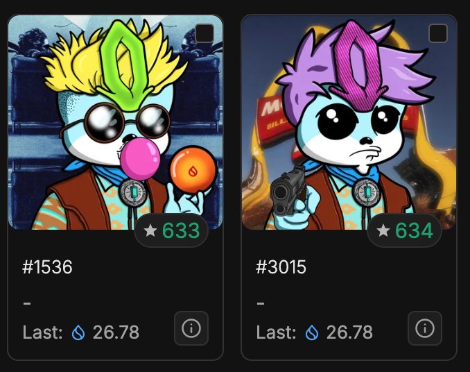 Over 5k $SUI of Day 1 <a href="/tradeportxyz/">TradePort</a> volume! Sweebs are Here.

Bought these 2 to give away. Quite the pair for different moods 😎👿

Picking a winner from comments to receive both. Must RT + Comment. Ends in 24h