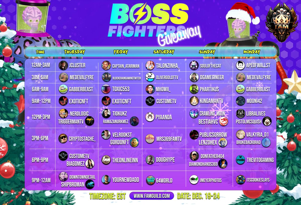 All I want for Christmas is <a href="/BossFightersX/">BOSS FIGHTERS ⚡️ $BFTOKEN</a>