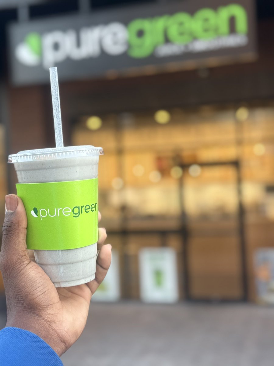 Straight to <a href="/thepuregreen/">Pure Green</a> after practice 

Gatta fuel the body right 💪🏿💪🏿