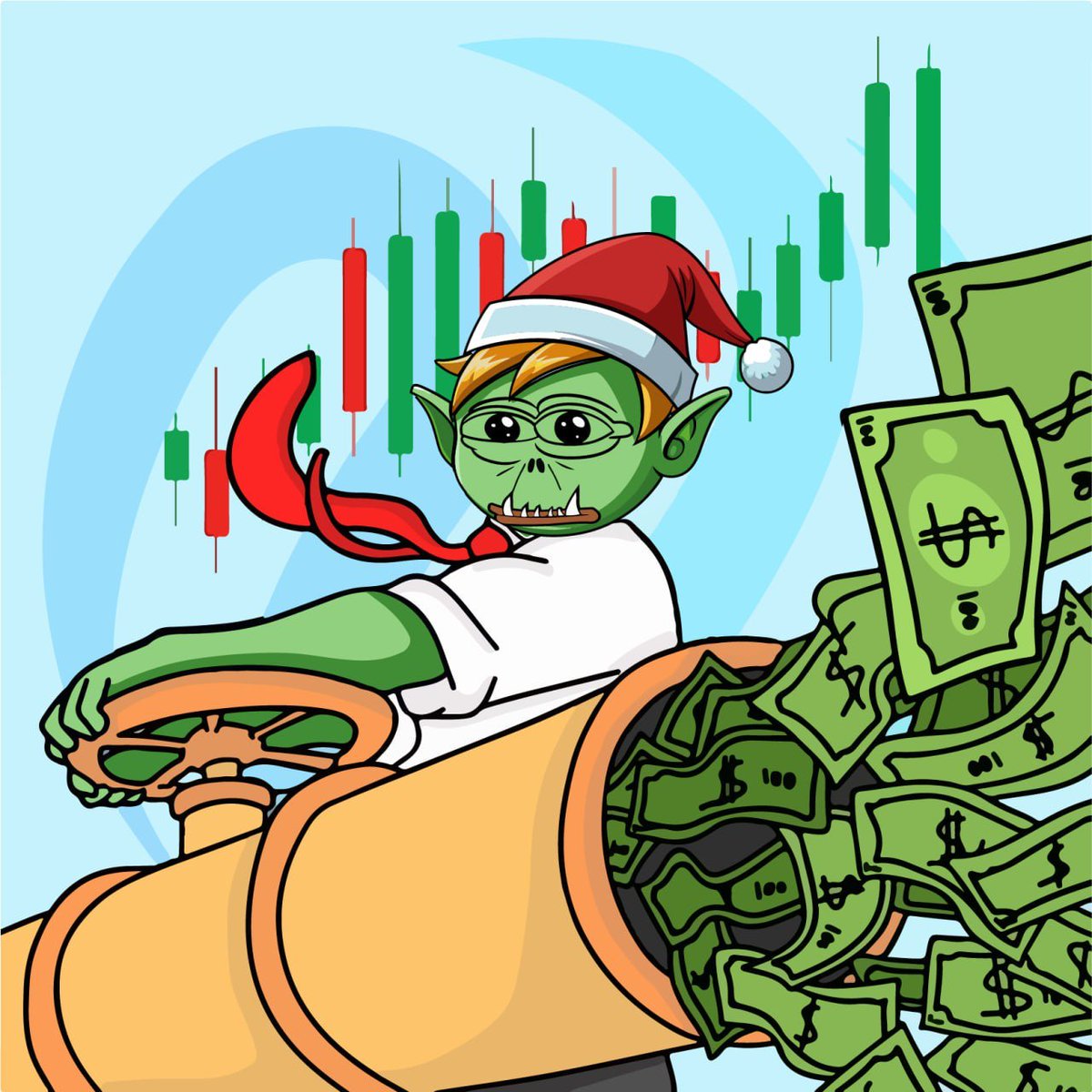 Christmas Goblin (@goblin_onsol) on Twitter photo MOONING🌑💹 MOONING🌑💹