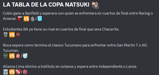 Asi esta quedando la Copa Natsuki en pes6 online🔥
#CopaNatsuki #Pes6 #LaLigaSayori