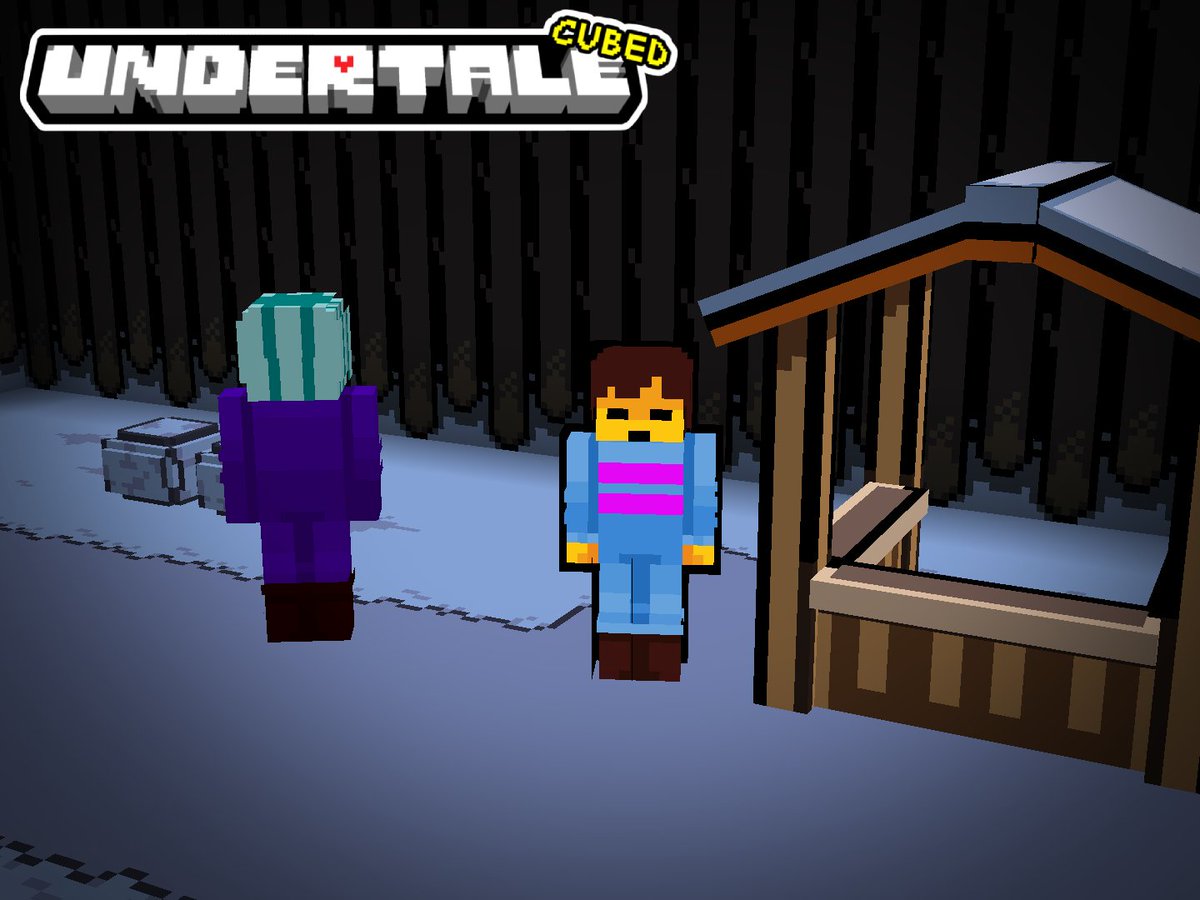 UndertaleCubed's tweet photo. *(The convenience of that lamp still fills you with determination.)
#undertale #DELTARUNE #Minecraft #UndertaleCubed https://t.co/U2zcE756Fy
