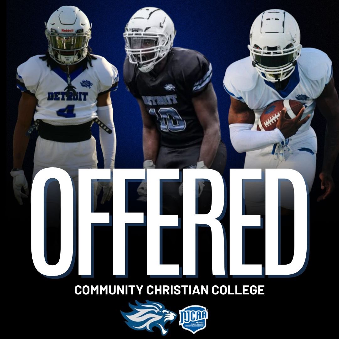 Community Christian College Football tweet media