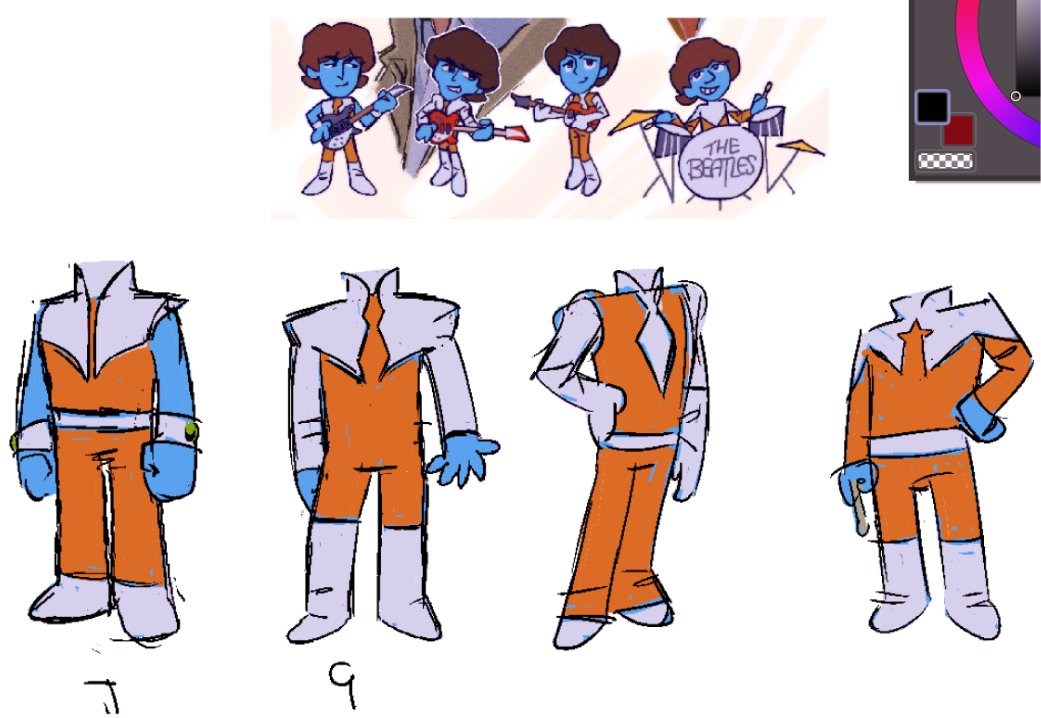 siin_07's tweet image. More interstella Beatles