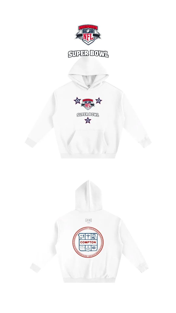 cityofgrind's tweet photo. Limited Edition Superbowl Collection releasing at 12pm Thursday Dec 19 2024!
#CityOfGrind #Compton #NFL #SuperBowl https://t.co/zoR7kc5m2h