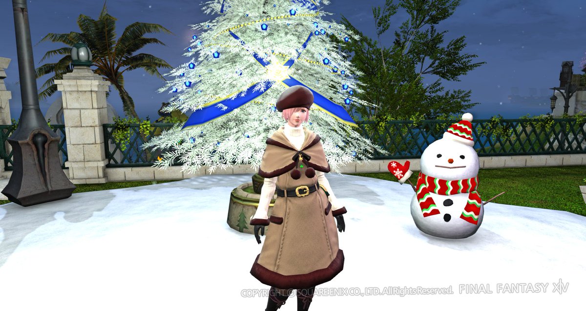 atodesuruka's tweet photo. ２か所染色で可愛いコートワンピになった🥰
＃FF14 https://t.co/WnkwlaKq7M