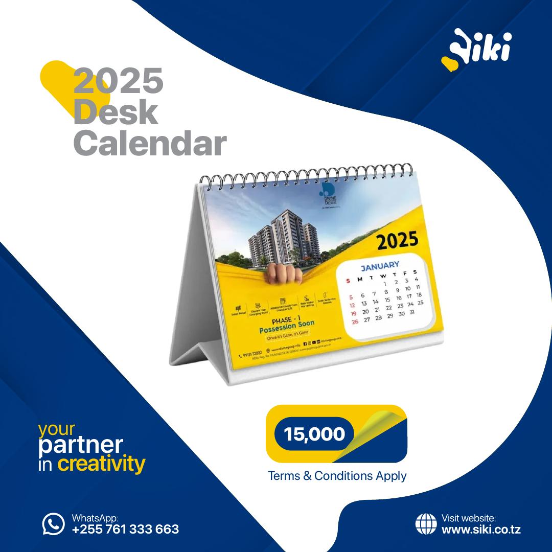 Boost your brand with a desk calendar.

Here is why you need it.
° Daily brand visibility
° Showcase products/services
° Reflects professionalism
° Great networking tool
° Seasonal marketing opportunities
° Enhances employee culture

#Branding #Promotion #Marketing