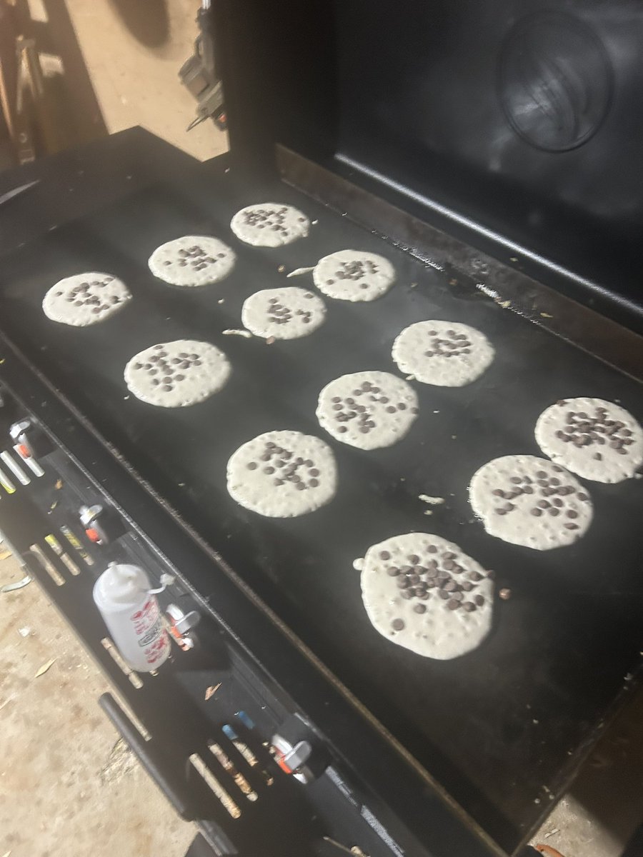 Luke Meadows (@coachlmeadows) on Twitter photo Last occasional meal of the year before boarding our flight for the bowl tomorrow. Six dozen eggs, 12 pounds breakfast meats, 10 pounds sausage gravy, hash browns, 80 pancakes, and white elephant exchange. <a href="/NIU_Football/">NIU Football</a> Last occasional meal of the year before boarding our flight for the bowl tomorrow. Six dozen eggs, 12 pounds breakfast meats, 10 pounds sausage gravy, hash browns, 80 pancakes, and white elephant exchange. <a href="/NIU_Football/">NIU Football</a>