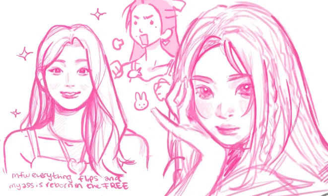 lq jinsoul and tsuki from idk when +heekki 