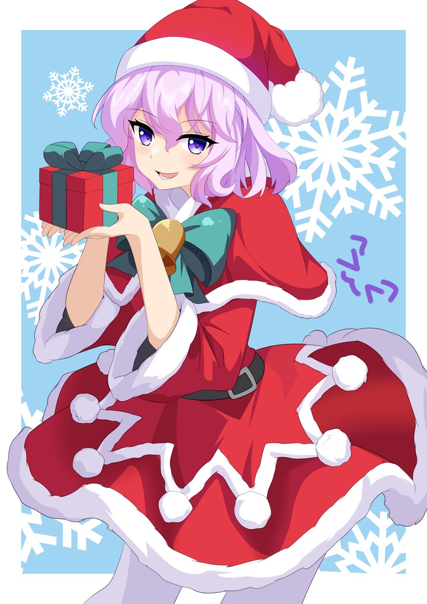 提前祝大家圣诞节快乐(～￣▽￣)～ 
#東方Project #レティ・ホワイトロック #Christmas