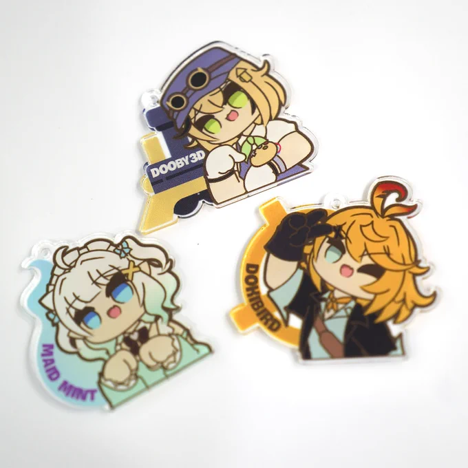 More vtubers! Available first at CFKL! We are all prepped and ready to go! See y'all there!! 