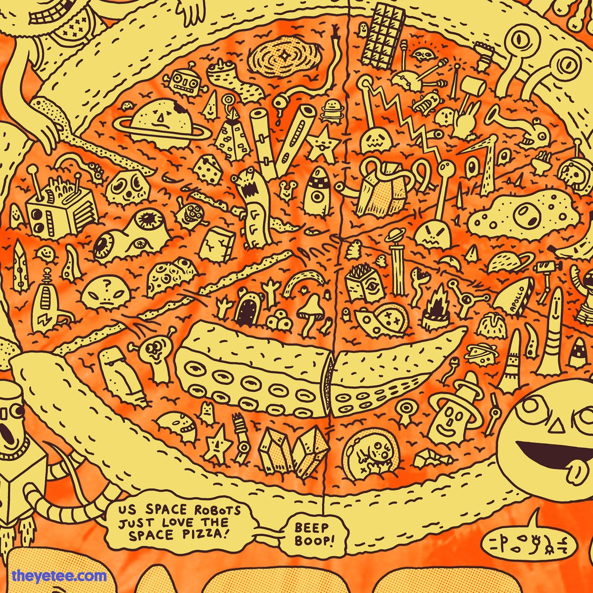 「Follow that rainbow and find out where i」|The Yetee 🌈のイラスト
