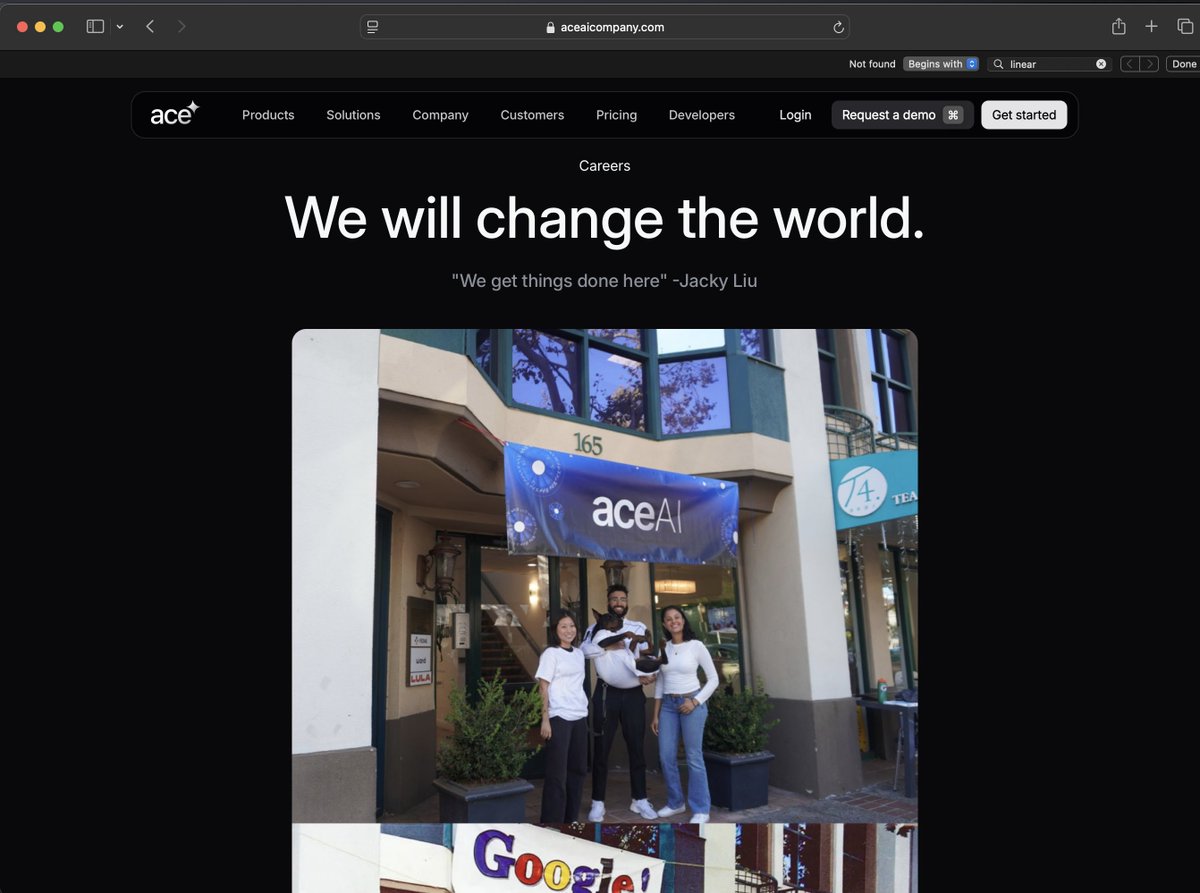 Still can’t wrap my head around this. Founders pay so little attention that they don’t realize their website is a direct copy of another company—assets, design, about page, and even the investors 😂 

They will change the world with the "we get things done" attitude.

<a href="/jamx/">Sam Hajj</a>